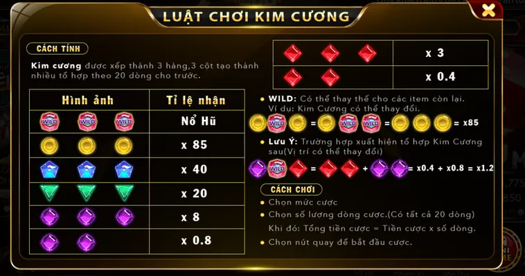 Tận Hưởng Trải Nghiệm Minigame Kim Cương Tại HitClub Đẳng Cấp Nhất Hiện Nay
