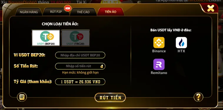 Rút Tiền HitClub An Toàn Nhanh Chóng Trong Vài Phút