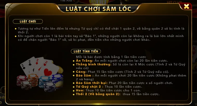 Khám Phá Sâm Lốc Tại HitClub Đỉnh Cao Cho Mọi Cao Thủ Đam Mê